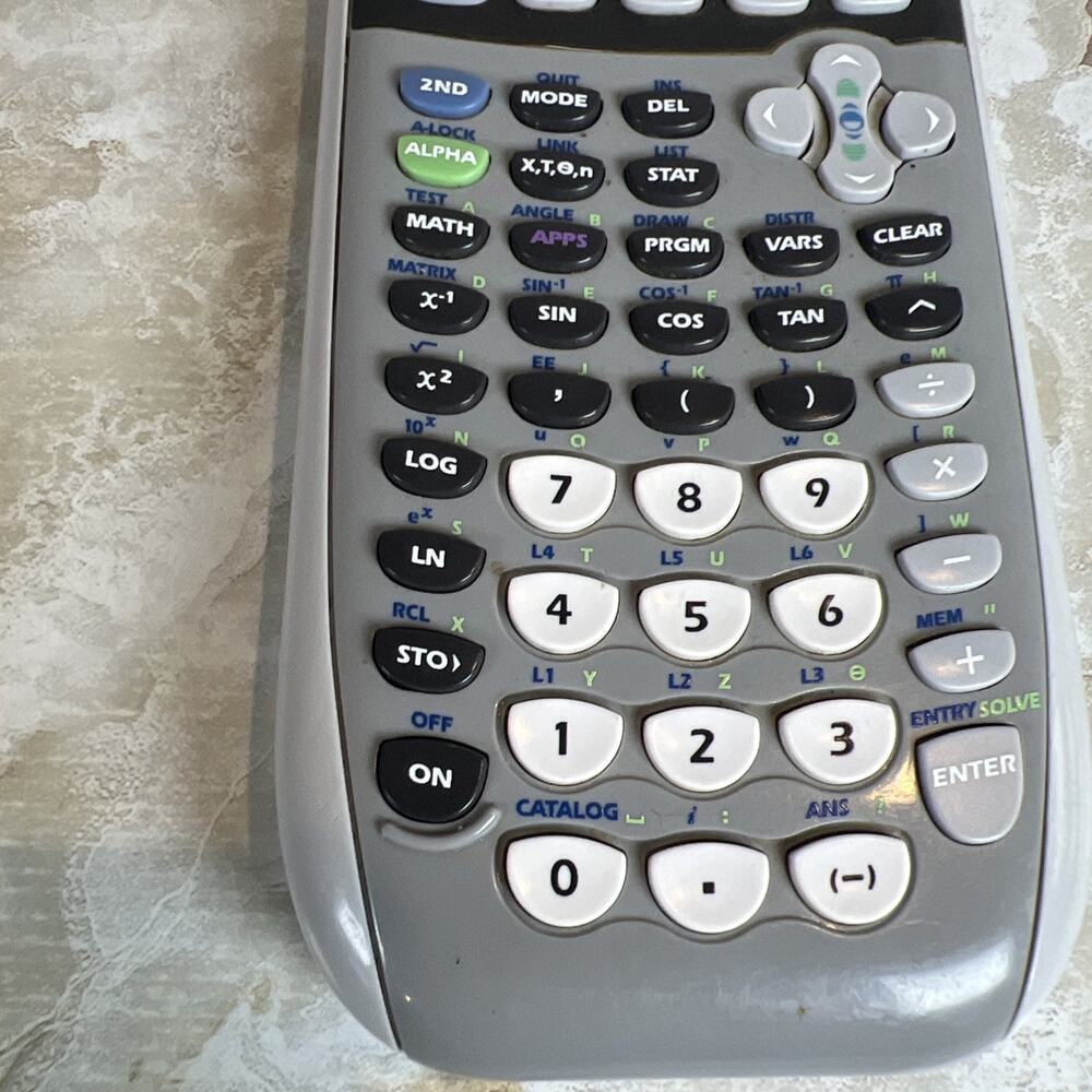 TI-84 Plus Silver Edition Texas Instruments Graphing Calculator NO Slide Cover - Picture 3 of 10